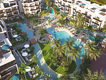Apartments For sale in One 7 Resort - Kronberg, Hurghada Resorts, 85 sqm