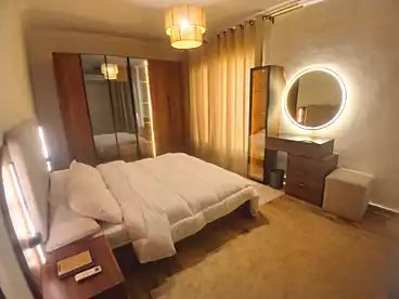 Furnished Apartment For rent in Janna 2, Compounds in Sheikh Zayed, 130 sqm