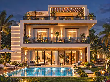 Separate Villa For sale in One 7 Resort - Kronberg, Hurghada Resorts, 536 sqm