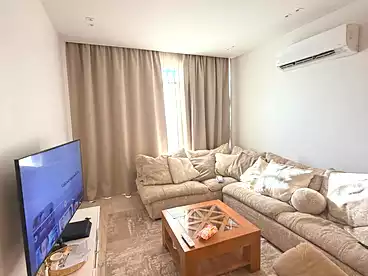 Furnished Apartment For rent in Galleria Moon Valley Compound - Arabia, Compounds in New Cairo, 125 sqm