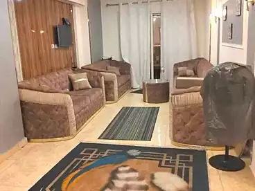 Furnished Apartment For rent in El Mandara Bahri, El Mandara, 140 sqm