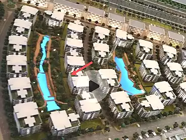 Apartments For sale in Creek Town Compound - IL Cazar, Compounds in New Cairo, 165 sqm