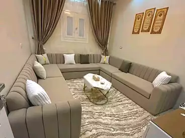 Furnished Apartment For rent in El Gomhouria St, El Mansoura City, 70 sqm