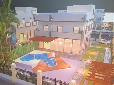 فلل للبيع في وادي النيل، الحزام الأخضر، 350 متر