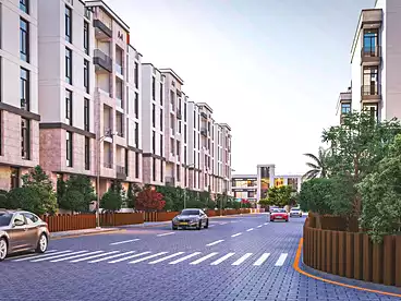 Apartments For sale in Address Home Compound - Arkan, Compounds in Hadayek October, 101 sqm