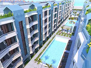 in Hurghada Resorts, Red Sea, 88 sqm