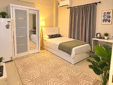 Serviced Studios For rent in El-Hadaba Al-Wosta Road, 3rd Neighborhood, 25 sqm
