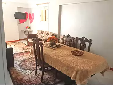 Furnished Apartment For rent in Mohammed Naguib St., Sidi Beshr Bahri, 125 sqm