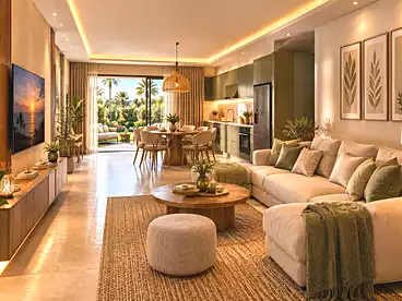 Apartments For sale in One 7 Resort - Kronberg, Hurghada City, 110 sqm