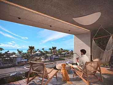 Apartments For sale in CLAN Resort, Hurghada Resorts, 107 sqm