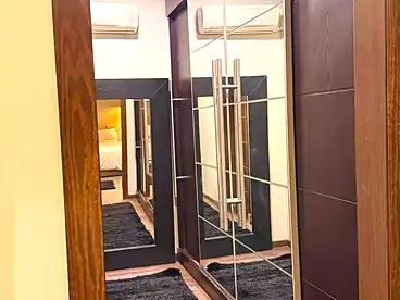 Duplex with Garden For rent in Zaid Ebn Haretha St., South Academy (A), 400 sqm