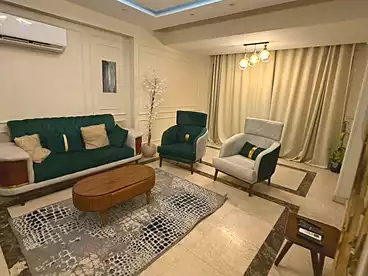Furnished Apartment For rent in Leila Compound, Compounds in New Cairo, 200 sqm