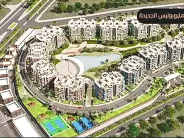 Apartment For sale in Rock White Compound, Compounds in New Heliopolis, 160 sqm