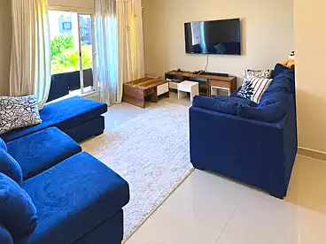 Studio For rent in The Village Compound - Palm Hills, Compounds in New Cairo, 90 sqm