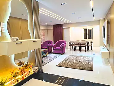 شقق مفروشة للإيجار في المجاورة الأولى، الحي الثامن، 150 متر