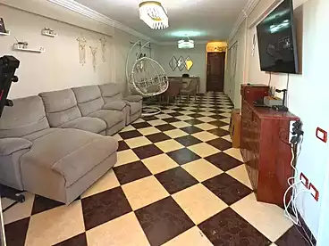 Furnished Apartment For sale in El Mandara Bahri, El Mandara, 150 sqm