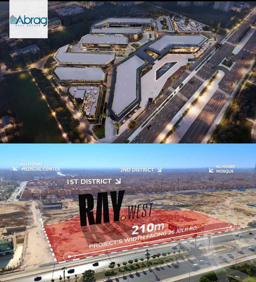 https://aqarmap.com.eg/ar/listing/6328932-for-sale-cairo-6th-of-october-compounds-ray-west-mall-rayhana